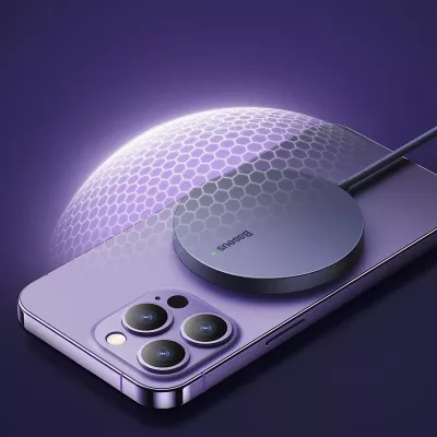 Karikues wireless Baseus Simple Mini3, MagSafe, Qi, 15W, vjollcë