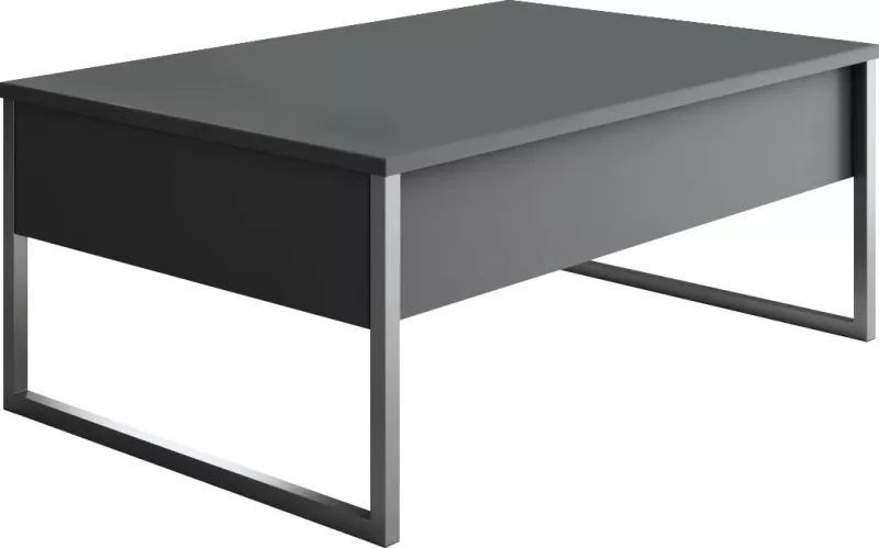 Set mobiljesh për dhomë dite, Hanah Home Luxe, antracit, argjend
