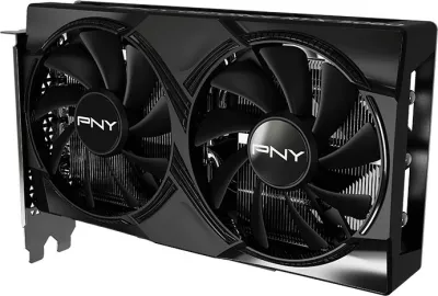 Kartë grafike PNY RTX 5060 8GB GDDR7, dy ventilatorë, e zezë