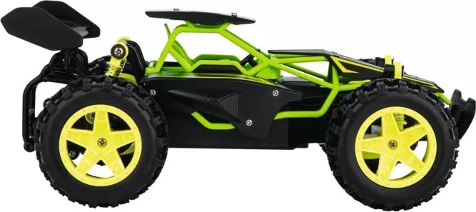 Makina me telekomandë Carrera RC Lime Buggy, 23 cm, e zezë dhe e gjelbër