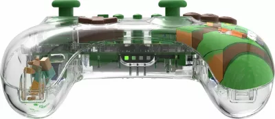 Kontroller pa tela PDP REALMz Minecraft Forest për Nintendo Switch, bateri e rikarikueshme, LED
