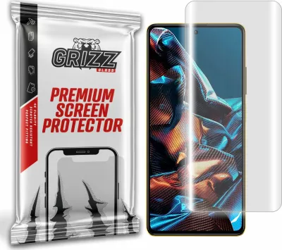 Film hidrogel mbrojtës ekrani GrizzGlass Hydrofilm GRZ4326 për POCO X5 Pro, transparent, 1 copë