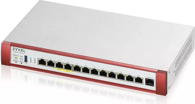 Firewall Zyxel USG FLEX 500H, 10 Gbit/s, 2 Gbit/s, 3500 Mbit/s, 211.3 BTU/h, IKEv2, IPSec, SSL, Wired