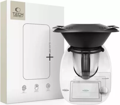 Xham mbrojtës Tech-Protect Glass Fit+ për Thermomix TM6, 2 copë, Transparent