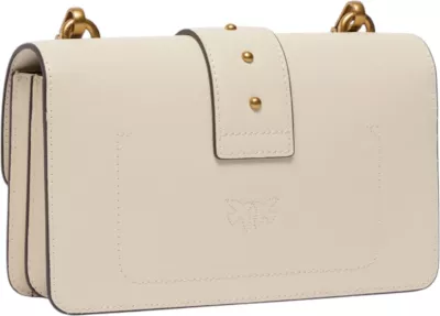 Çantë krahu Pinko Love One Mini 105856 A0F1 për femra, e bardhë