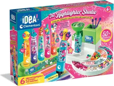 Set kreativ Clementoni IDEA 18127, 6 markues, për fëmijë
