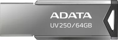 USB memorje ADATA UV250 64 GB, argjendtë
