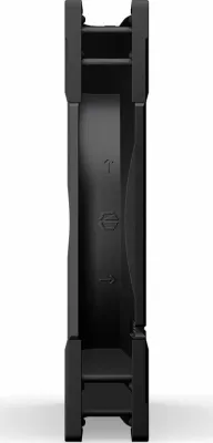 Ventilator kasë PC Endorfy Fluctus 140 PWM ARGB EY4A004, 140mm, 4-pin PWM, 1800 rpm, 1 copë, i zi