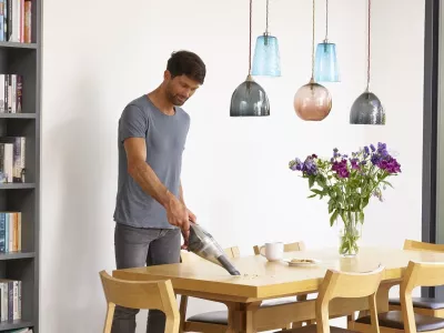 Fshesë dorëz Black&Decker, gri-argjendtë