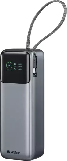 Powerbank Sandberg All-in1 421-31 27000mAh PD 240W, gri