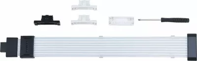 Kabllo RGB për kartelë grafike Lian Li Strimer 12V-2x6, 340 mm, wireless 2.4 GHz, e bardhë