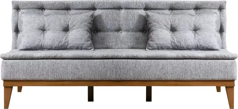 Divan 3-vendësh, shtrat, Atelier del Sofa, ngjyrë gri, Fuoco