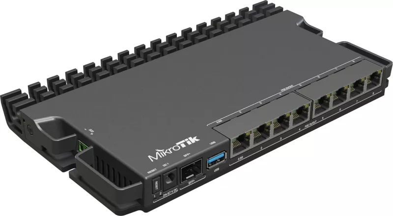 Router MikroTik RB5009UG+S+IN me 2.5 Gigabit Ethernet, i zi