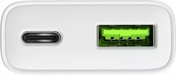 Karikues rrjeti Natec Ribera GaN Slim NUC-2376, 20W, 1x USB-A + 1x USB-C, 3A, i bardhë