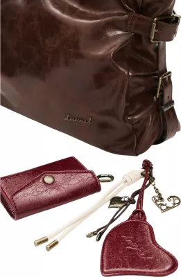 Çantë shopper për femra Desigual Galaxy Lifta 2.0 26WAXP93, kafe