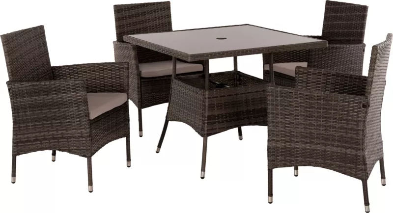 Set kopshti tavolinë & karrige FH5965, 5 pjesë