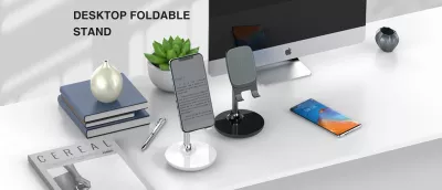 Mbajtëse tavoline teleskopike LDNIO MG05 për celular dhe tablet, e zezë