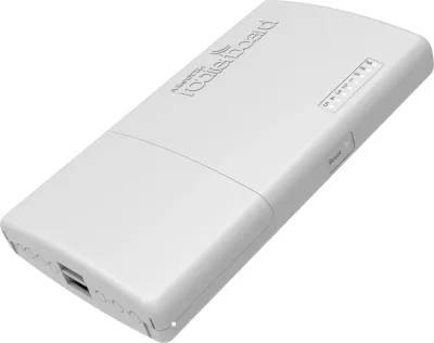 Router MikroTik PowerBox Pro, Gigabit Ethernet, Bardhë