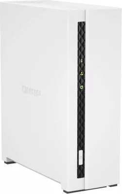 NAS QNAP TS-133, 1-bay, 2GB RAM, 1GbE, ARM 4-core 1.8GHz, i bardhë