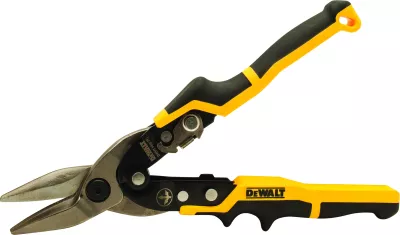 Gërshërë për llamarinë DeWalt DWHT14675-0, të drejta, verdhë/zi
