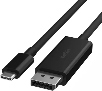 Belkin AVC014bt2MBK 2 m USB Type-C DisplayPort Black