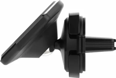 Mbajtës telefoni magnetik Fixed Icon Air Vent, për grilë ajrimi, i zi, set me 2 pllaka metalike