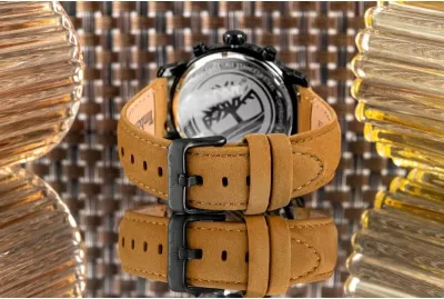 Orë dore për meshkuj Timberland Driscoll TDWGF0040701, e zezë, set me çantë