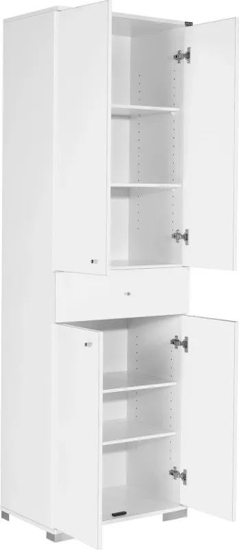 Dollap multifunksional, ngjyrë e bardhë, Hanah Home, Adr-441-Pp-1