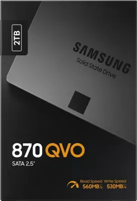 SSD Samsung MZ-77Q2T0BW, 2.5 inç, 2TB, Gri