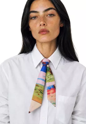 Fular për femra I am Floreale FOULARD, i gjelbër