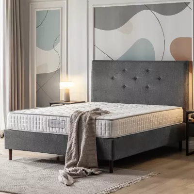 Dyshek Skye Decor, ngjyrë e bardhë, 180x200 cm