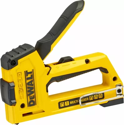 Pistoletë stapleri dhe gozhdimi Dewalt DWHT0-TR510 5-në-1, verdhë/zezë