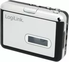 Konvertues kasete në MP3 LogiLink UA0156, Walkman, USB/2xAA, zezë/argjend