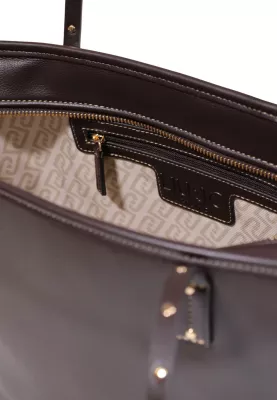 Çantë shopper Liu Jo AF6071 E1120 për femra, kafe e errët