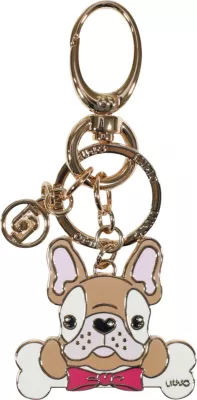 Varëse çelësash për femra Liu Jo DOG KEY RING AA6090 A0001, e artë