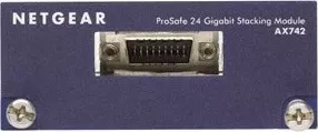 Komplet stacking NETGEAR AX742, 24Gb, për rrjet, blu