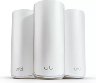 Router NETGEAR Orbi 870, Tri-band, 700 m², Bardhë