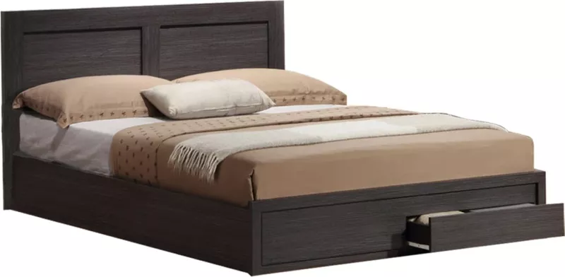 Krevat Capri FH312.01 me 2 sirtarë Zebrano 150x200