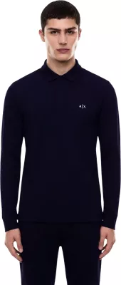 Maicë polo për meshkuj Armani Exchange XM001288 AF17321, kaltër e errët