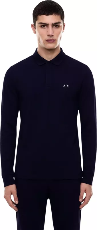 Maicë polo për meshkuj Armani Exchange XM001288 AF17321, kaltër e errët [Madhësia: XXL]