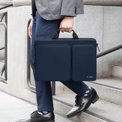 Çantë laptopi Tech-Protect Defender, 17", Kaltër