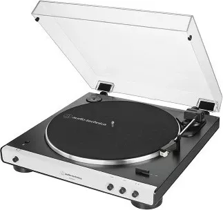 Gramafon audio-technica AT-LP60XBTWH, Bluetooth, i bardhë