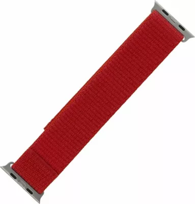 Rrip sportiv për Smartwatch Fixed Nylon Sporty Strap FIXNST2-1029-RD për Apple Watch Ultra 49mm, 160-210 mm, i kuq