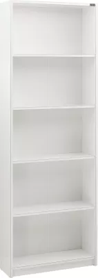 Raft librash Hanah Home, Ktp-150-Bb-1, ngjyrë e bardhë
