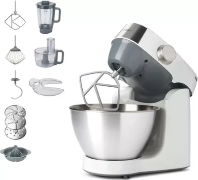 Robot kuzhine Kenwood Prospero+ 1000 W, tas 4.3 L, Inoks/Bardhë, set me aksesorë