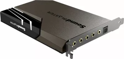 Kartë zëri Creative Sound Blaster AE-7 (70SB180000000), PCIe, 5.1, 32-bit/384 kHz, me modul kontrolli ACM