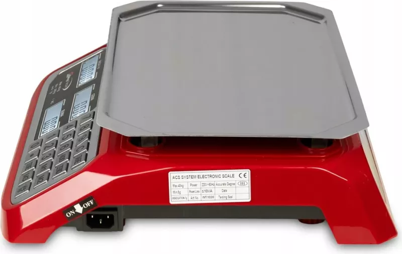 Peshore elektronike Wagi Tarczyn WT-1020, 40 kg, e kuqe
