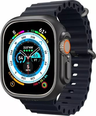 Mbështjellës Spigen Thin Fit për Apple Watch Ultra 49mm, Zi