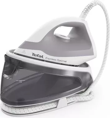 Stacion hekurosjeje me avull Tefal Express Optimal SV4111E0 2200W 1.2L pllakë qeramike Gri/Bardhë