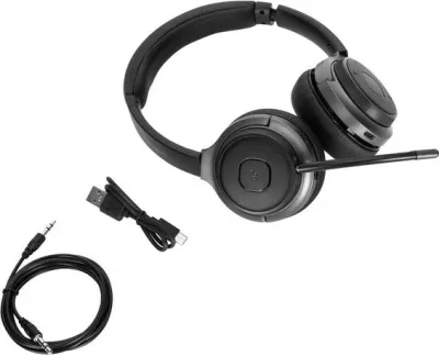 Kufje wireless Targus, stereo, Bluetooth 5.0, USB Type-C, e zezë